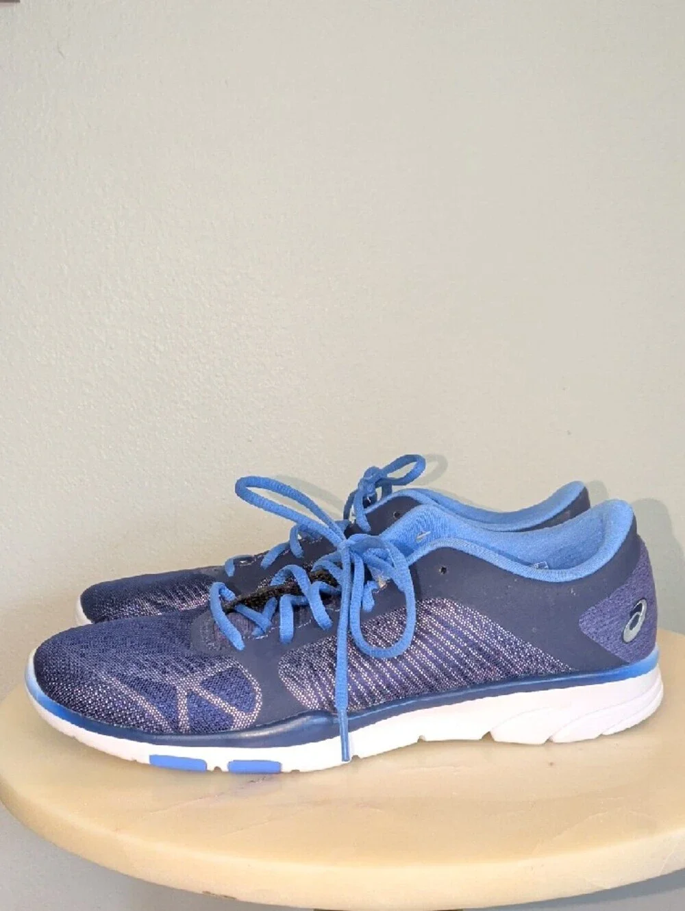 Asics Athletic Running Shoes in Navy and Blue